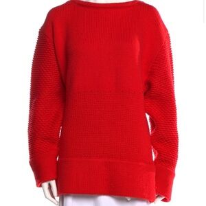 Helmut Lang Red Sweater